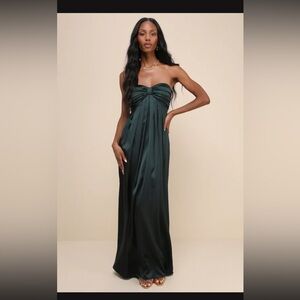 Lulus Strapless Gown
